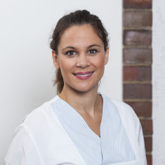 Lehrerin Ann Louise Stevenson